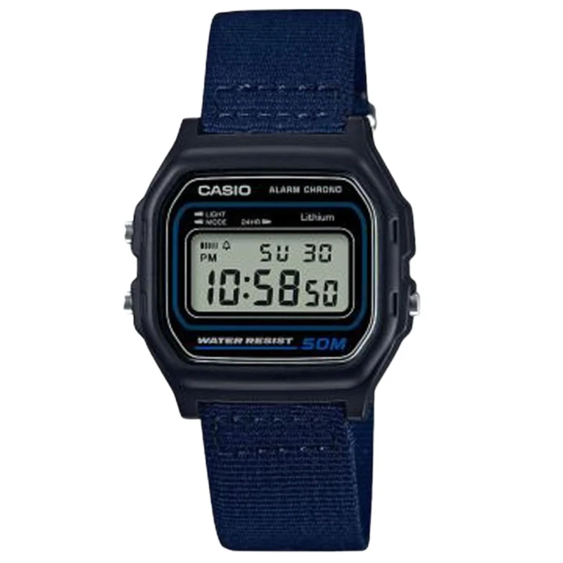 Casio Classic Collection Blue Fabric Strap