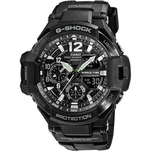 Casio G-Shock Master of G Gravitymaster Men’s Alarm Chronograph GA-1100-1AER