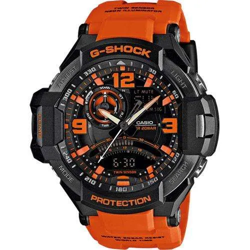Casio Mens Watches XL G-Shock Superior Series Chronograph Quartz Resin