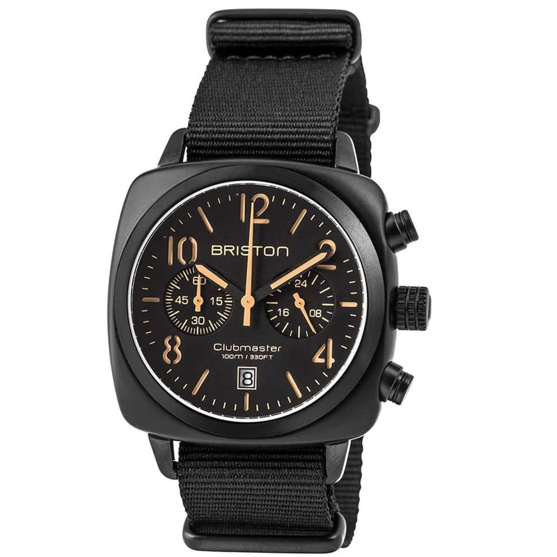 Briston Clubmaster Classic Quartz Chronograph Men's Watch 13140.PBAM.B.4.NB