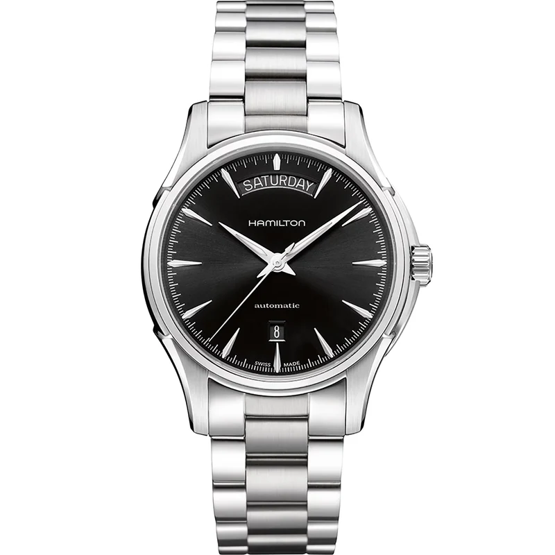 Hamilton Jazzmaster 40mm Black Dial Steel Mens Automatic Watch H32505131