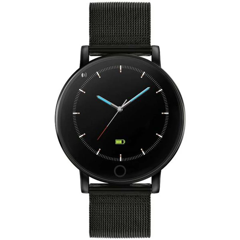 Reflex Active Series 05 Black Digital Steel Strap Smartwatch RA05-4024