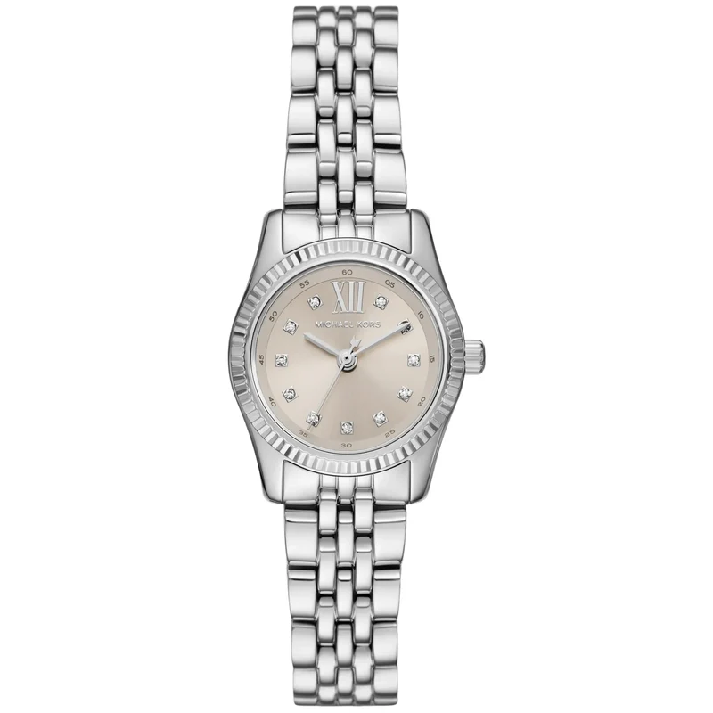 Michael Kors Lexington Stainless Steel Silver Dial Women's Watch MK4843