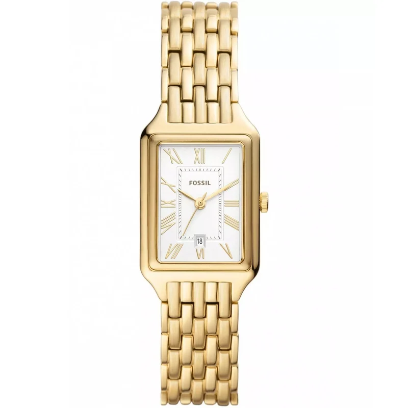 Fossil Raquel 23mm Silver Dial Ladies Steel Quartz Watch ES5220