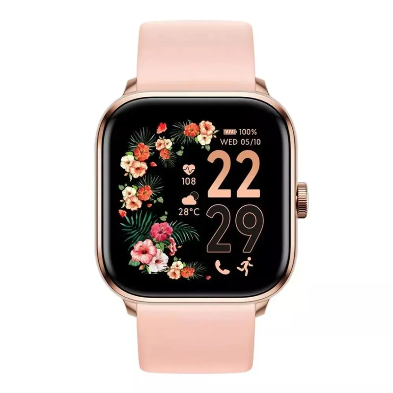 ICE Smart 2.0 Rose Gold Nude 1.7 AMOLED Digital Silicone Strap Watch 023067