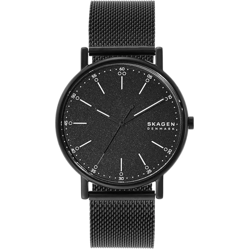 Skagen Signatur Midnight Dial Steel Strap Men’s Watch SKW6579