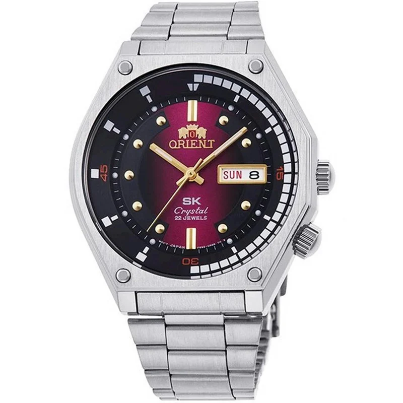 Orient Neo 70s 42mm Super King Diver Red Dial Steel Mens Automatic Watch RA-AA0B02R39B
