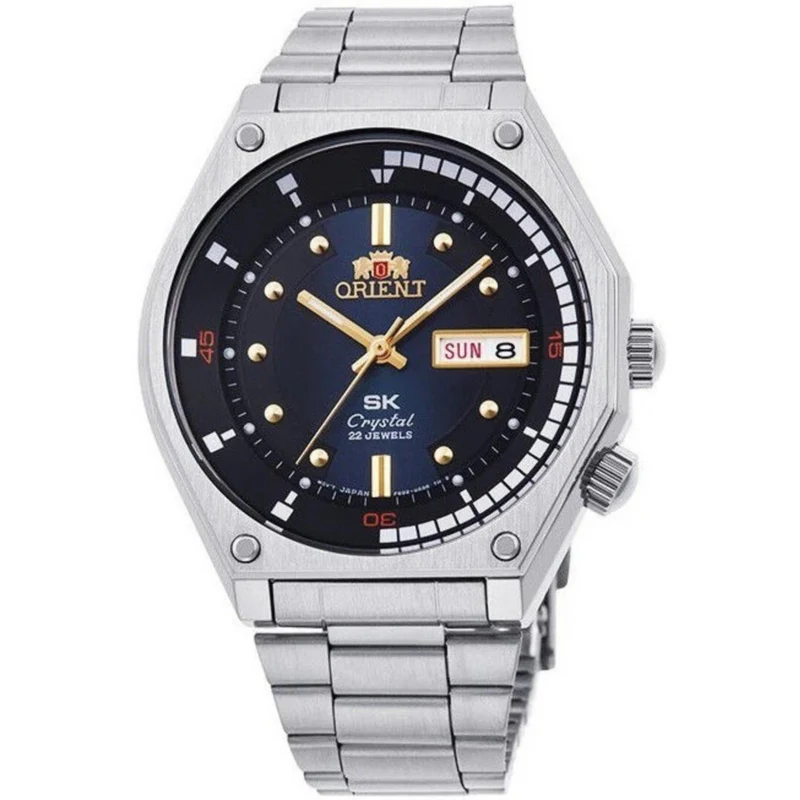 Orient Neo 70s 42mm Blue Dial Steel Mens Automatic Watch RA-AA0B03L39B