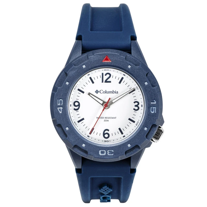 Columbia Exclusive Trailhead Quartz White Dial Silicone Strap Watch CSS13-003