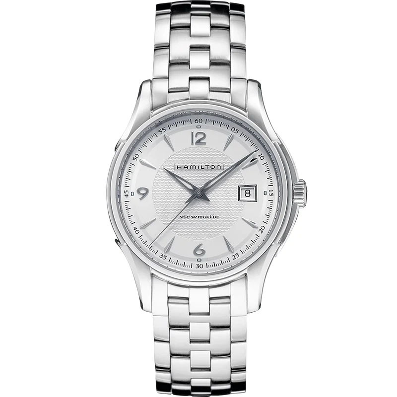 Hamilton Jazzmaster 40mm Automatic Silver Dial Steel Mens Watch H32515155