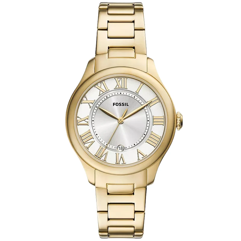 Fossil Gilmore 38mm Silver Dial Steel Ladies Quartz Watch ES5395