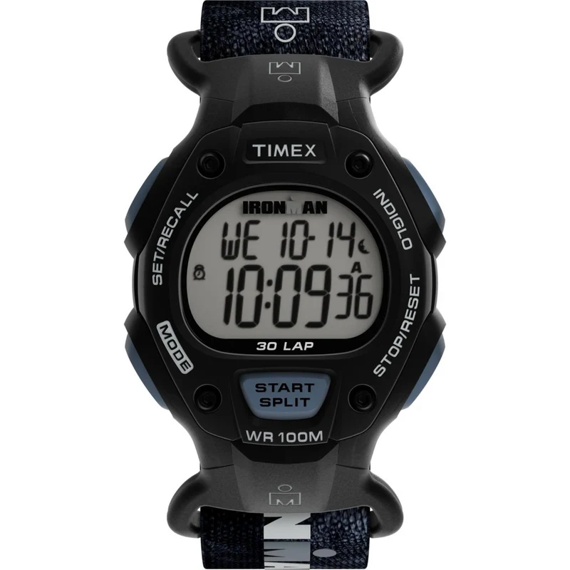 Timex IRONMAN 38mm Digital Fabric Mens Quartz Watch TW2W94100