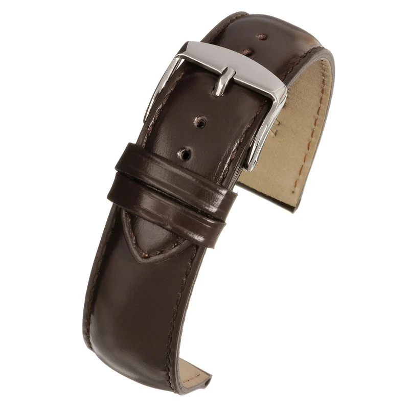 LBS Brown Gloss Superior Grade Watch Strap WH701/20
