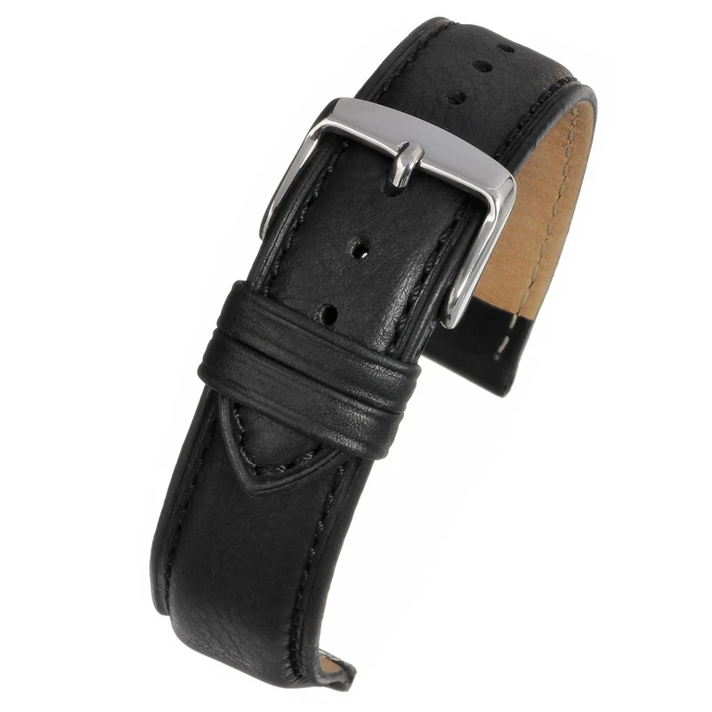 LBS Superior Black Padded Watch Strap WH890/18