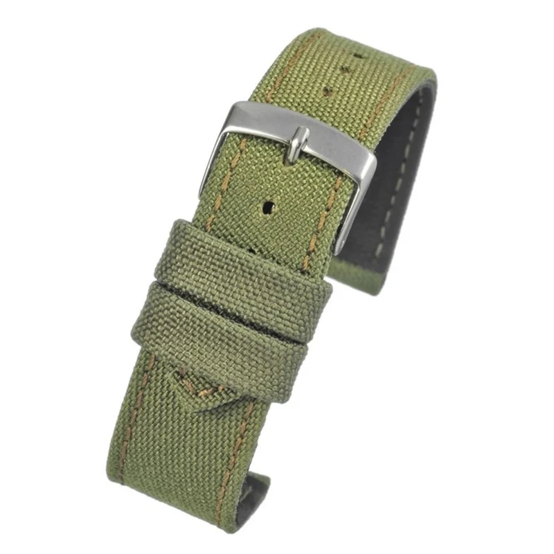 LBS Green Fabric Watch Strap WH666/20