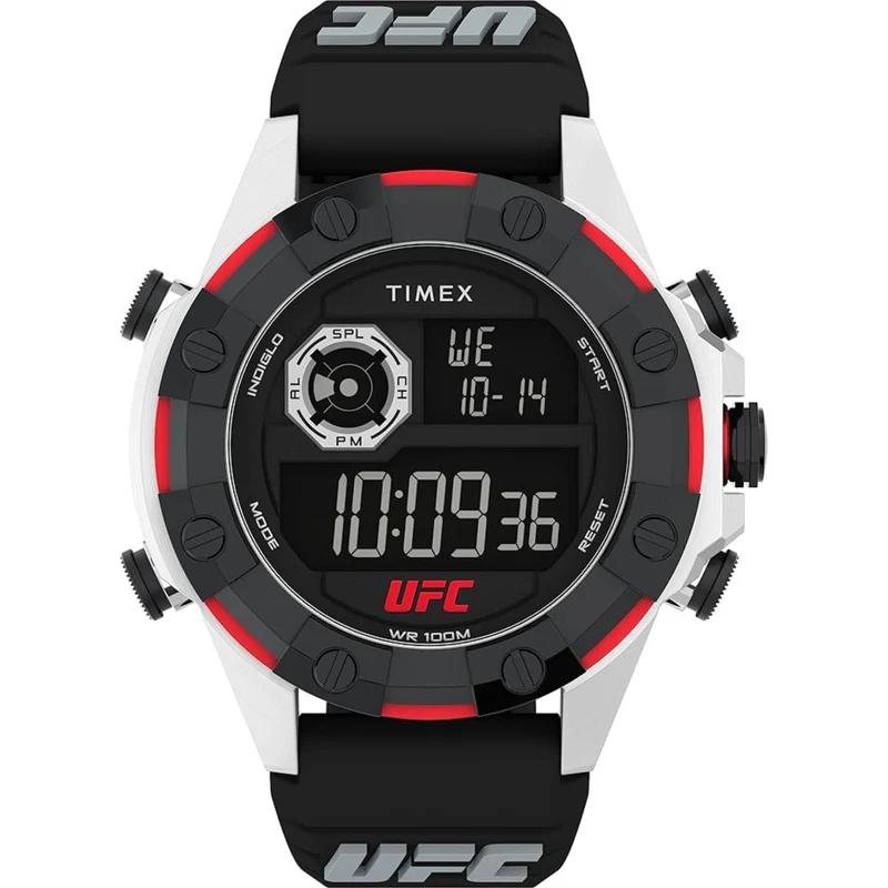 Timex UFC 49mm Digital Rubber Mens Quartz Watch TW2V86700