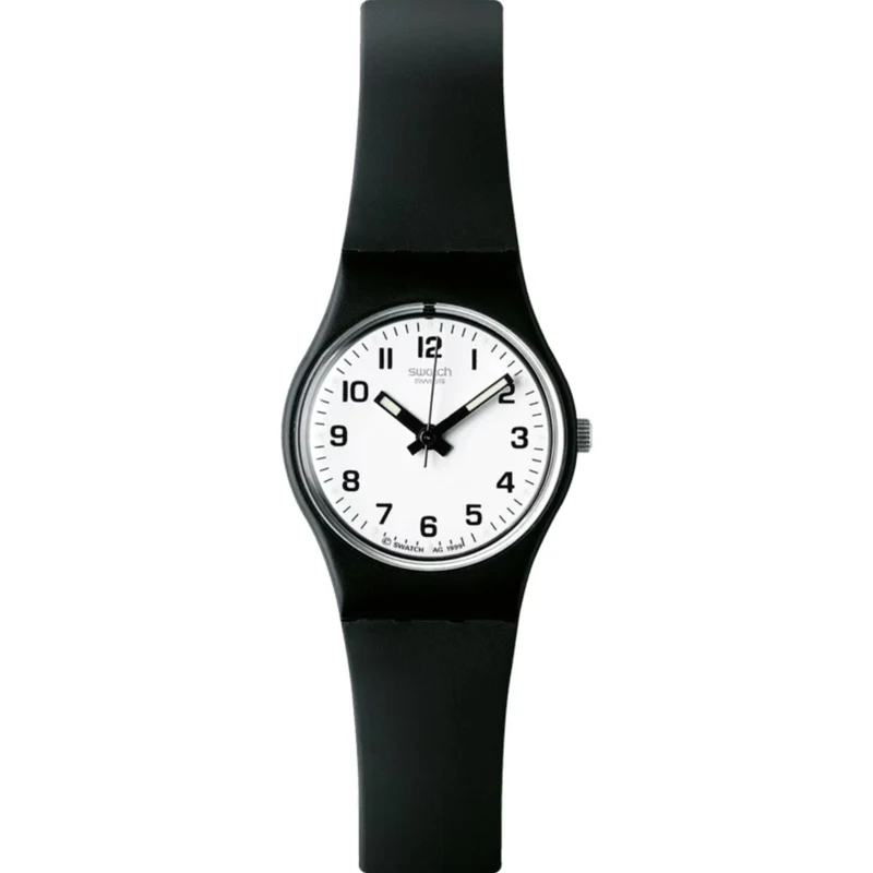 Swatch SOMETHING NEW White Dial Watch LB153