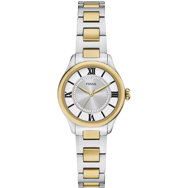 Fossil Gilmore 28mm Silver Dial Steel Ladies Quartz Watch ES5422