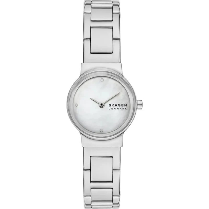 Skagen Freja Lille 26mm Mother of Pearl Dial Steel Ladies Quartz Watch SKW3168