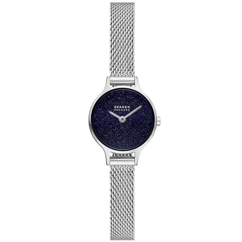 Skagen Anita Micro Quartz Blue Dial Steel Strap Women's Watch SKW3172
