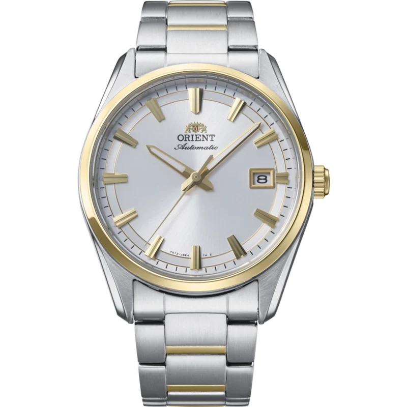 Orient Stretto 38.5mm White Dial Steel Mens Automatic Watch RA-AC0R01S30B