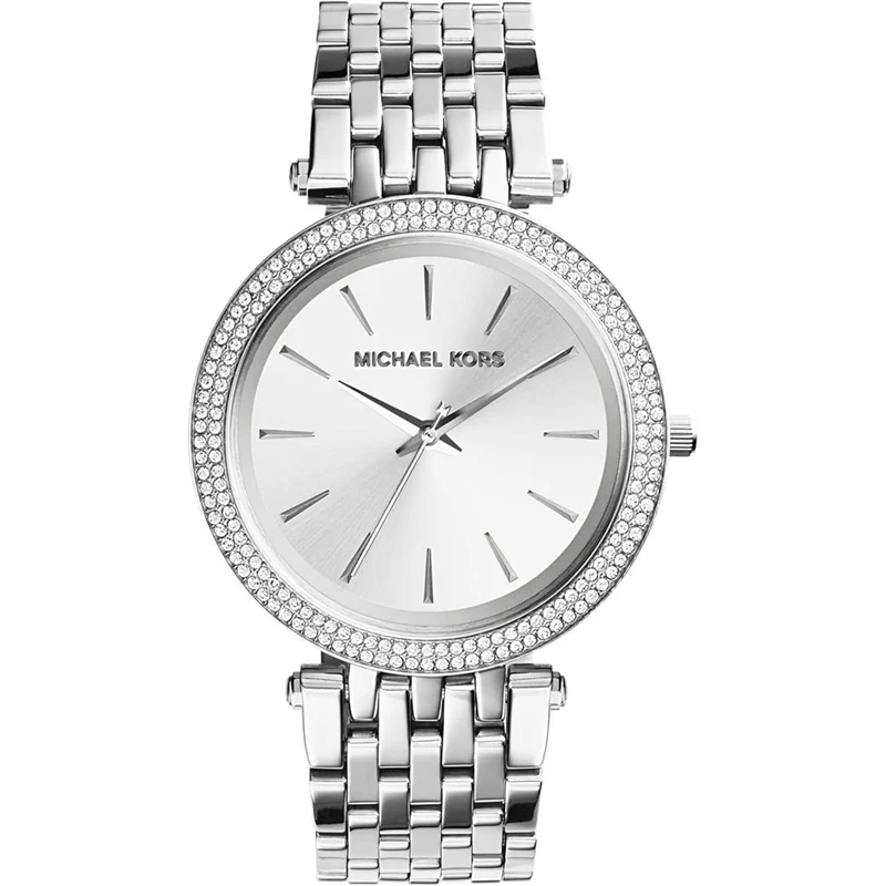 Michael Kors Darci Silver Dial Steel Strap Ladies Watch MK3190