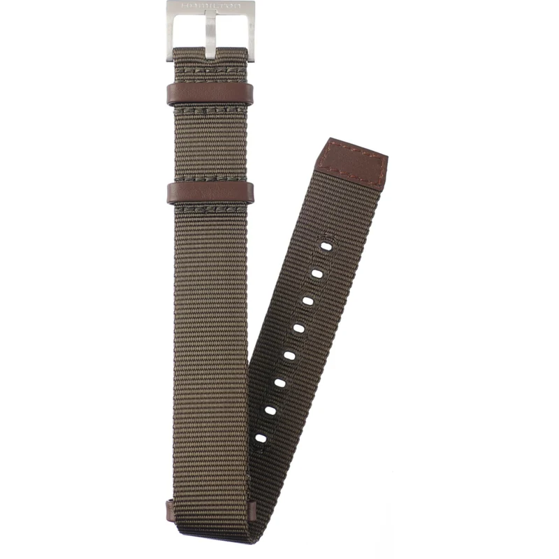 Hamilton Khaki Field Nato Green Watch Strap H690694102