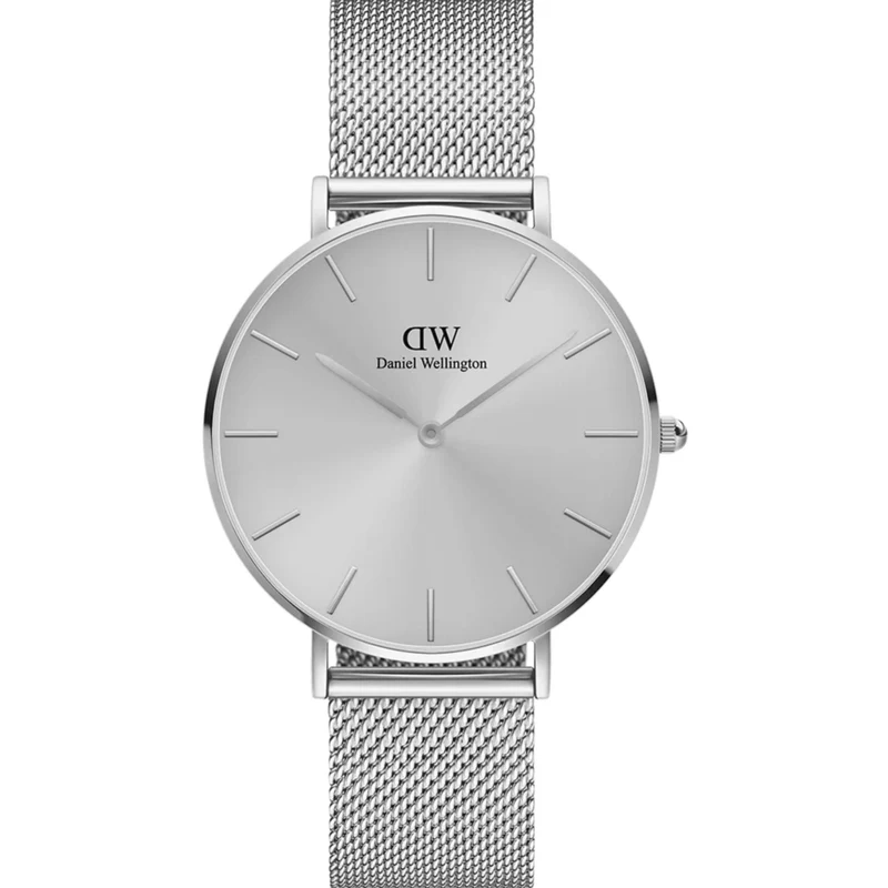 Daniel Wellington Petite 36mm Silver Dial Steel Ladies Quartz Watch DW00100469