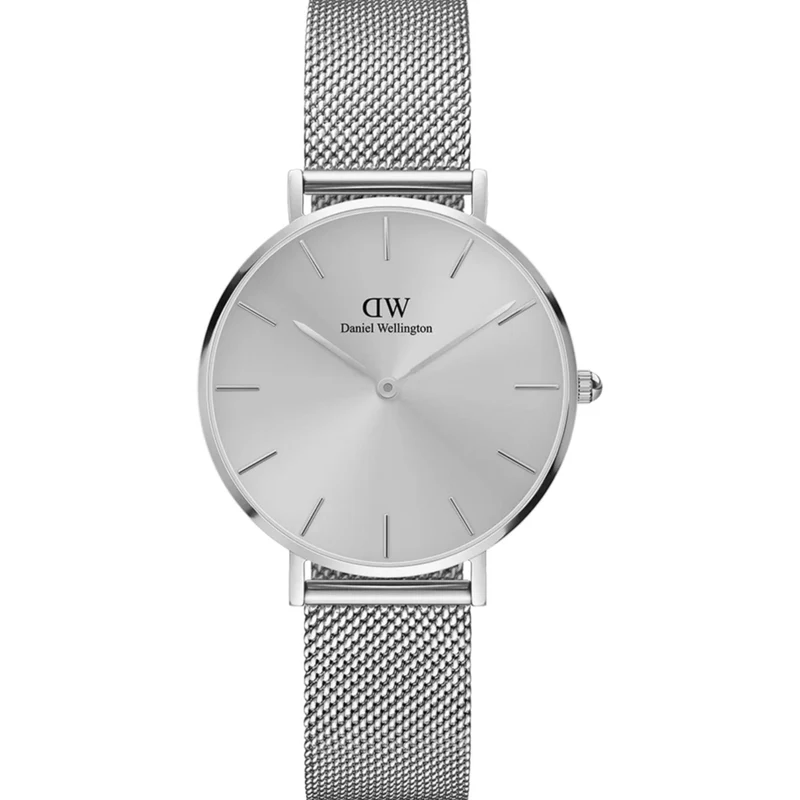 Daniel Wellington Petite 32mm Silver Dial Steel Ladies Quartz Watch DW00100468