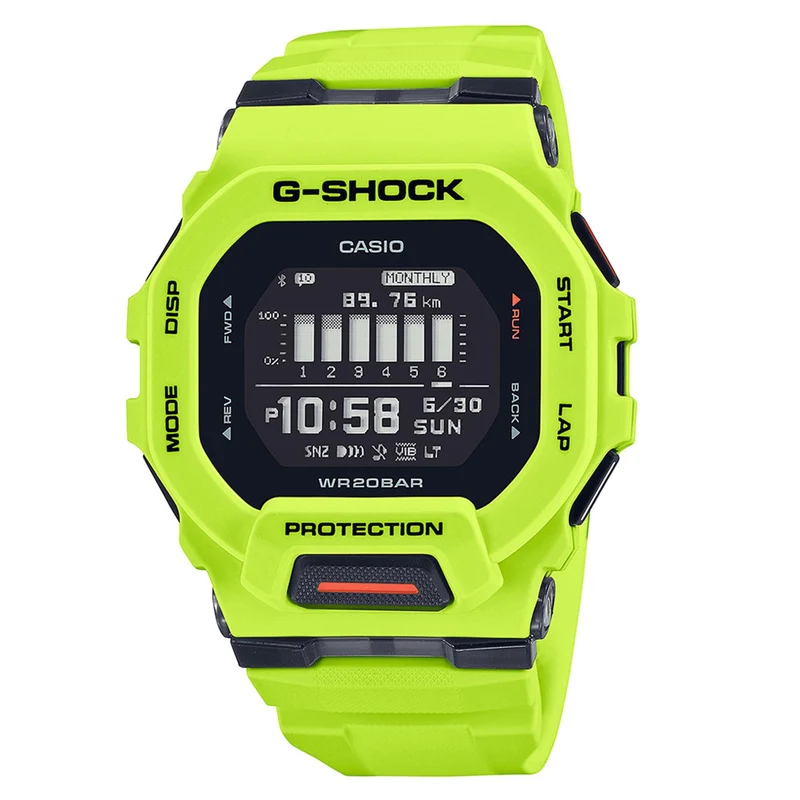 Casio G-Shock Move GBD-200 Series Digital Resin Strap Men's Watch GBD-200-9ER
