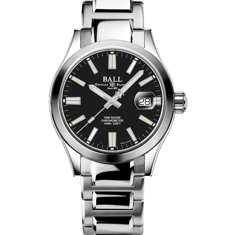 Ball Engineer III 40mm Legend II Limited Edition Black Dial Steel Mens Automatic Watch NM9016C-S5C-BKR
