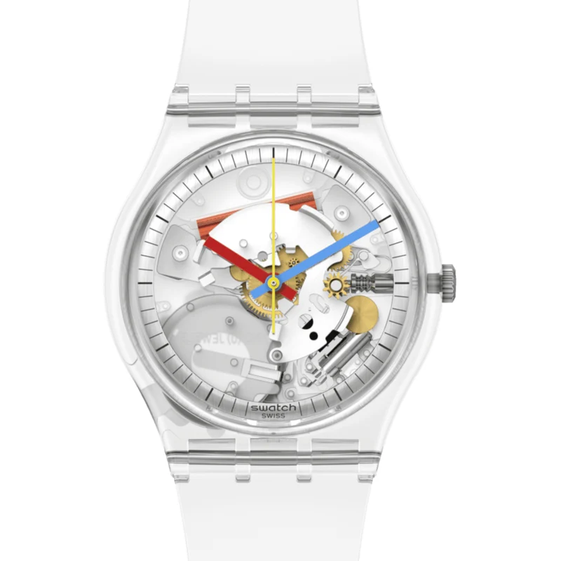 Swatch CLEARLY GENT Original Watch SO28K100-S06