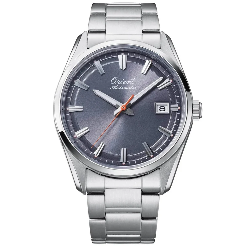 Orient Stretto 38.5mm 75th Anniversary Limited Edition Grey Steel Mens Automatic Watch RA-AC0R04N30B