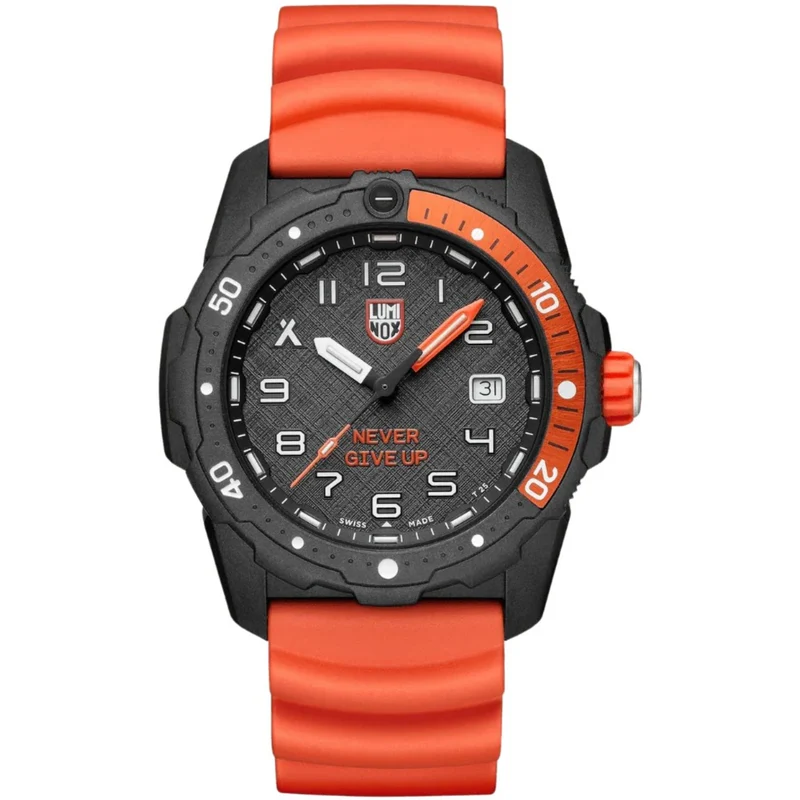 Luminox Bear Grylls 42mm Black Dial Rubber Mens Quartz Watch XB.3729.NGU