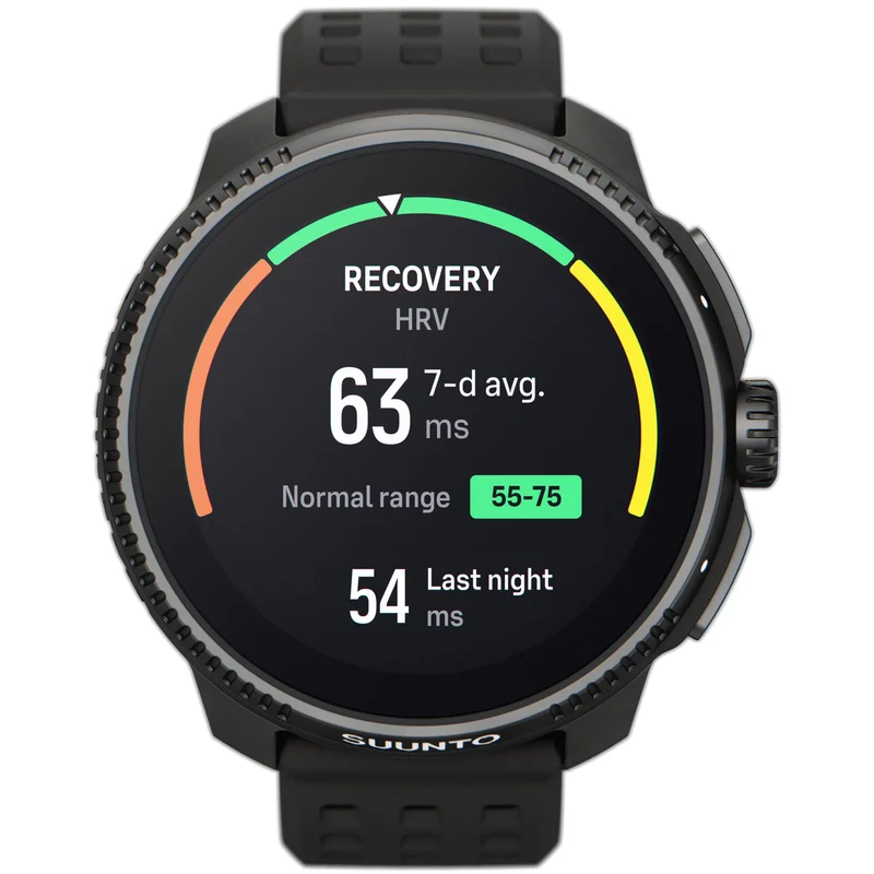 Suunto Race All Black Digital Silicone Smart Watch SS050929000