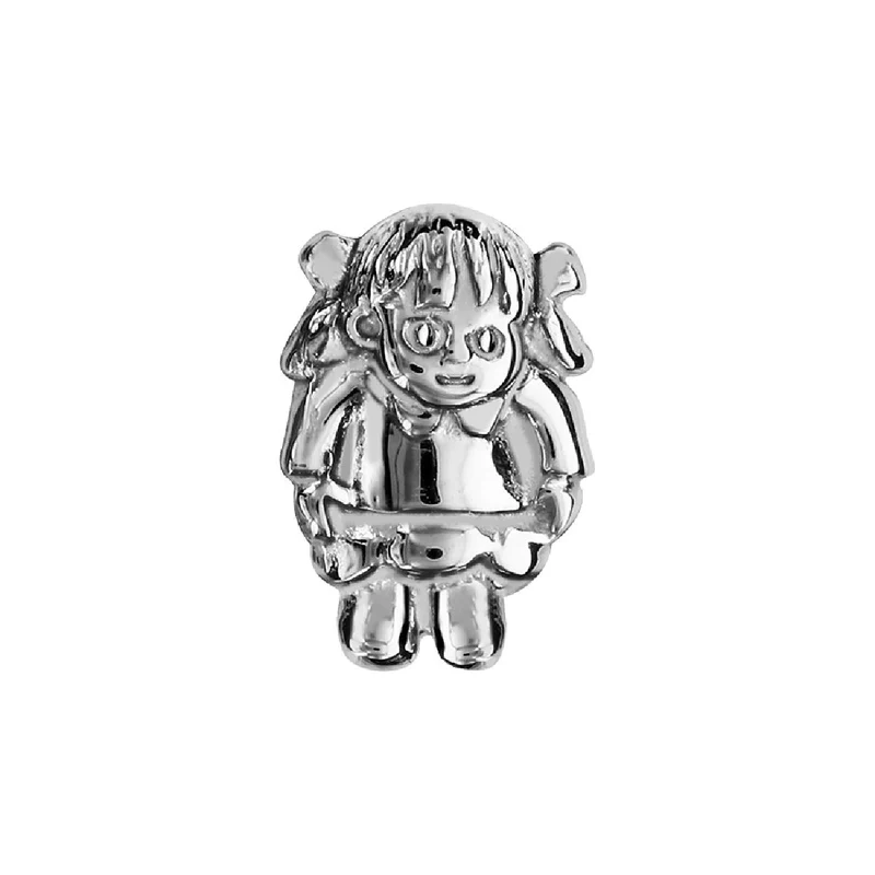 Breloque Charm's ALOÏZE Collection Médaillon Couronne Cœur Étoile Gravé – Argent 925
