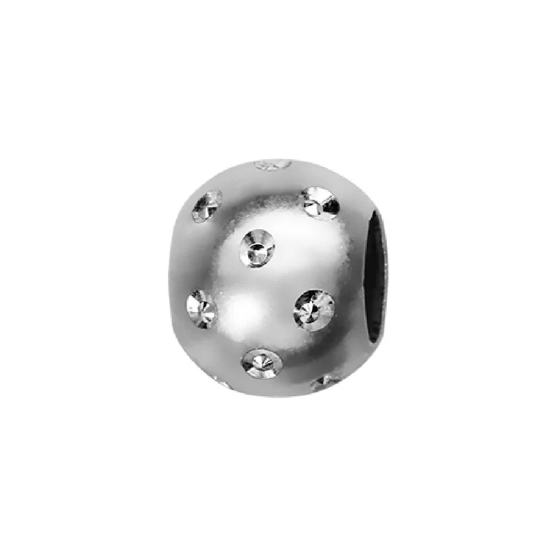 Charm Gravable Pour Bracelet Et Collier Délicat Et Fin Confection AG925 Argent 925