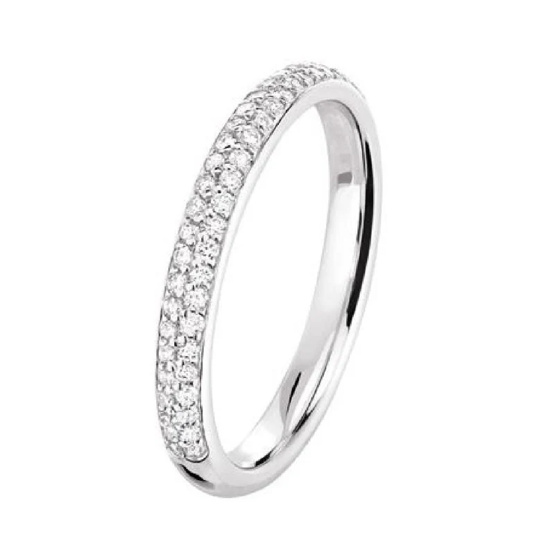 Bague Dina Gravable À Motif Géométrique Finement Gravée Sur L'Anneau – Or Jaune 18 Carats