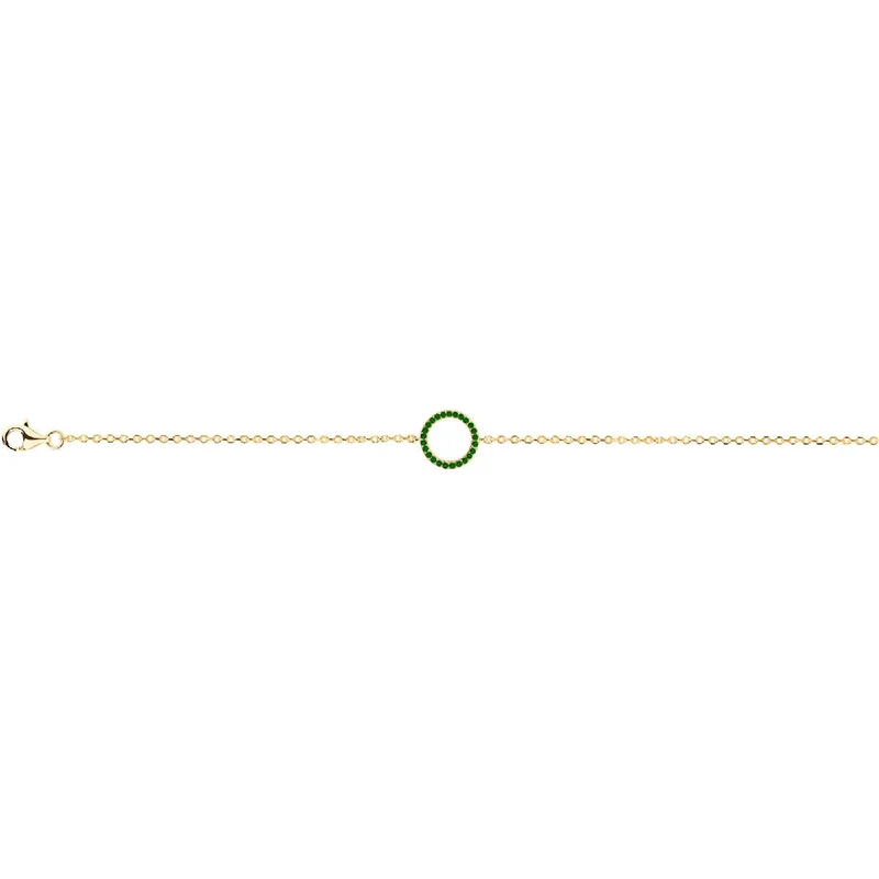 Bracelet Simple P.COULEUR Collection Ambre Fin Et Satiné Gravé Numéroté No 7 – Zirconium
