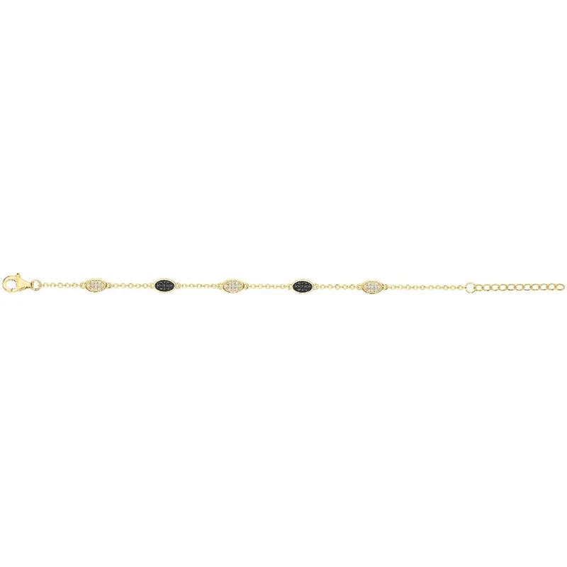 Bracelets Souples en Maille Fine et Chaîne Aplatie pour Poignet Délicat P.COULEUR – Zirconium